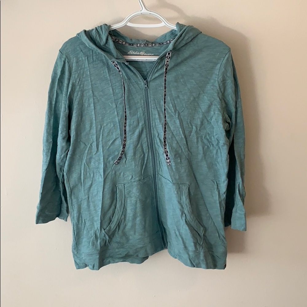 Mid Sleeve light zip up